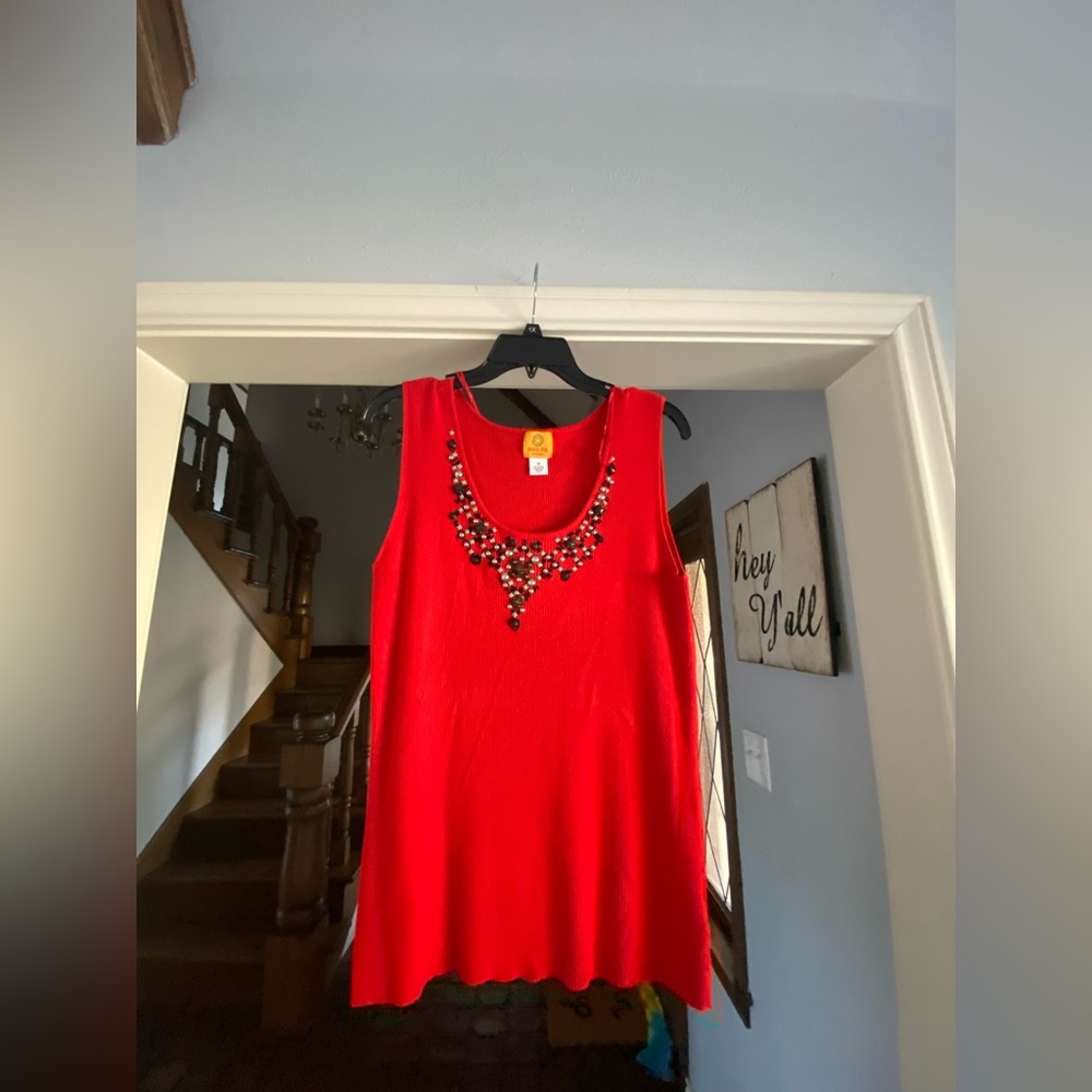 Red Ruby Rd. Tank top